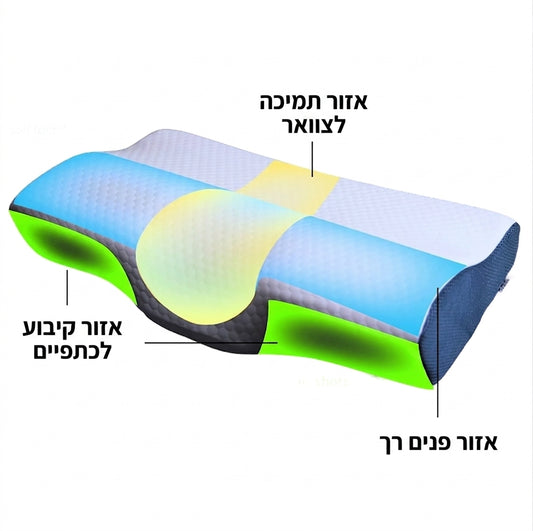 כרית דרילה לישנים על הצד